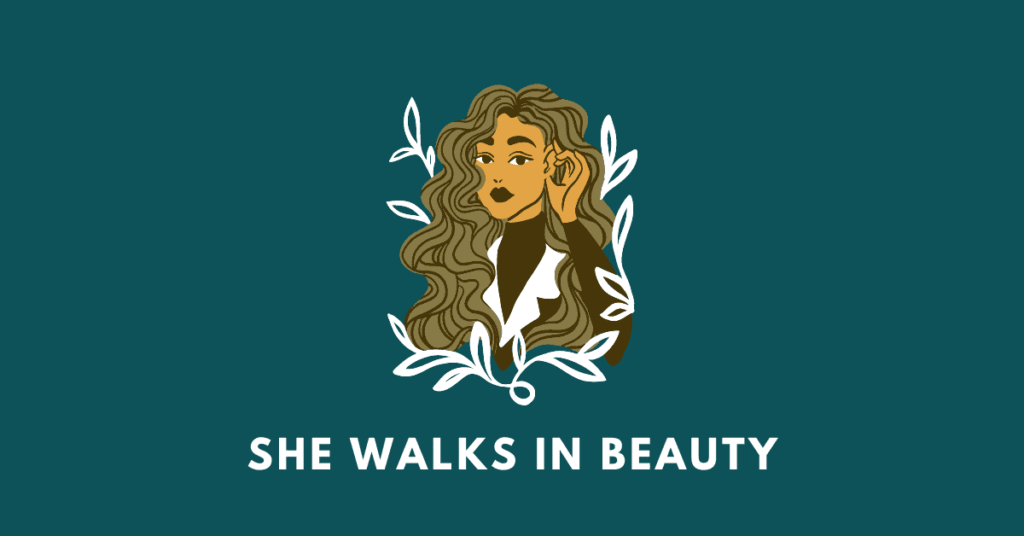 she walks in beauty