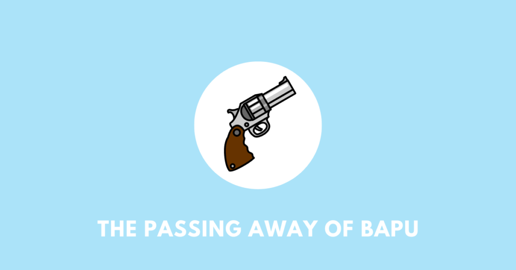 A revolver illustrating the chapter The Passing Away of Bapu