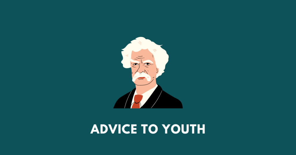 Advice to Youth isc 11