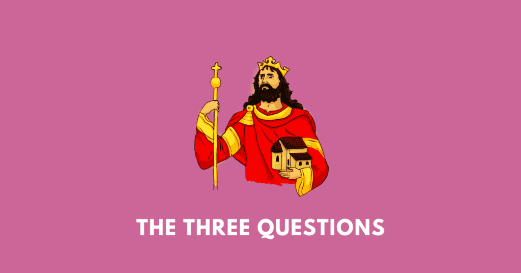 The Three Questions WBCHSE Class 12 English