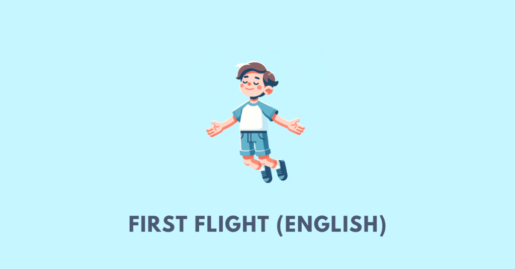 First flight (english)