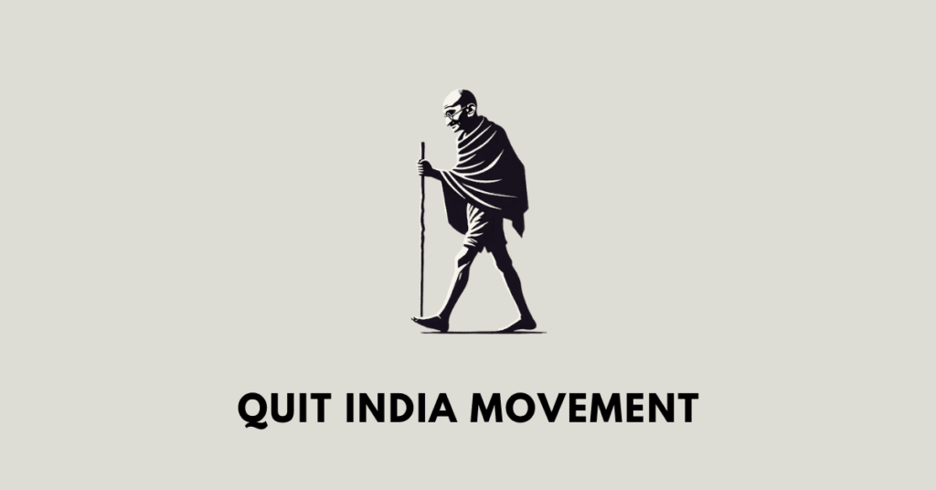 Quit India Movement icse