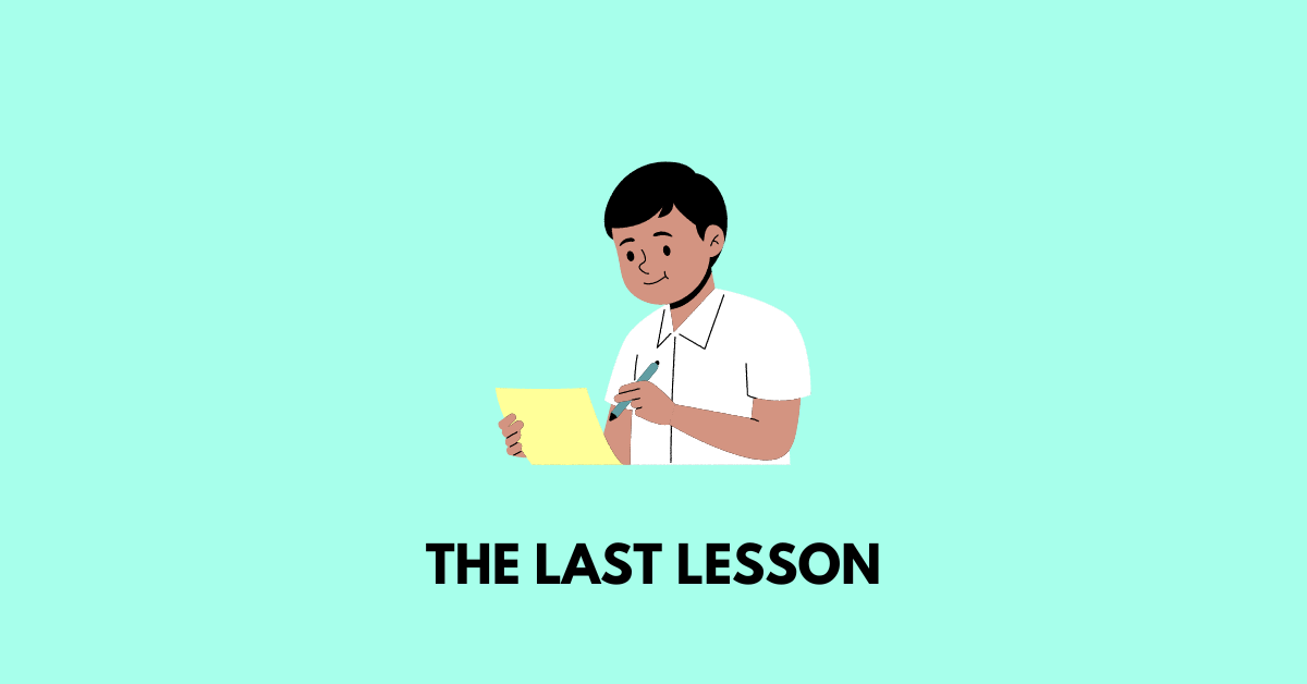 The Last Lesson