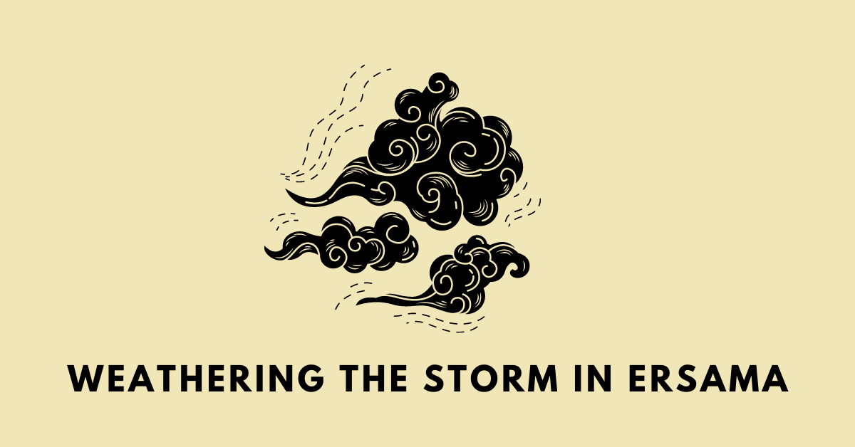 Weathering the Storm in Ersama: SEBA Class 9 English Supplementary answers