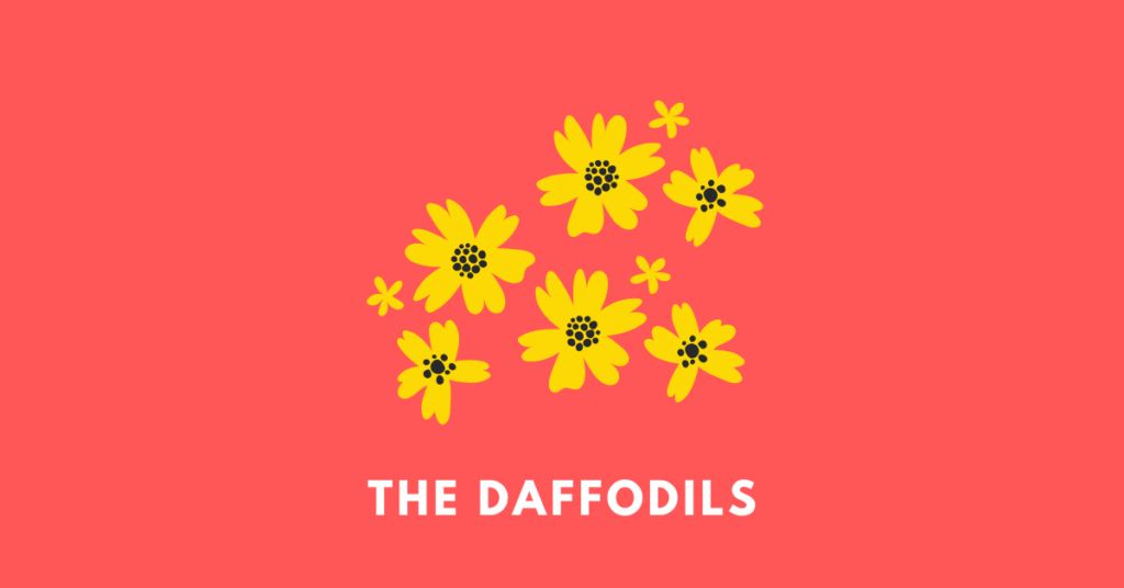 the daffodils AHSEC class 11 first year summary, notes, answers