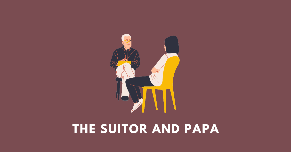 The Suitor and Papa: AHSEC Class 11 Alternative English answers