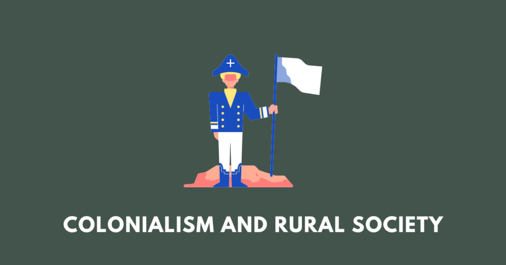 a brit, illustrating the chapter Colonialism and rural society
