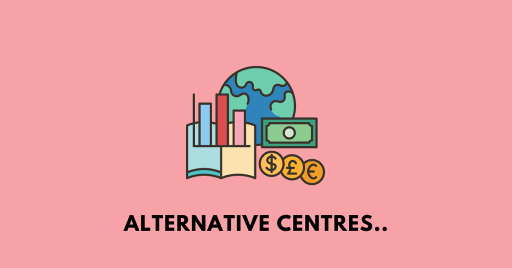 Alternative Centres of Economic and Political Power