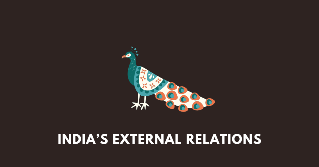 India’s External Relations nbse class 12