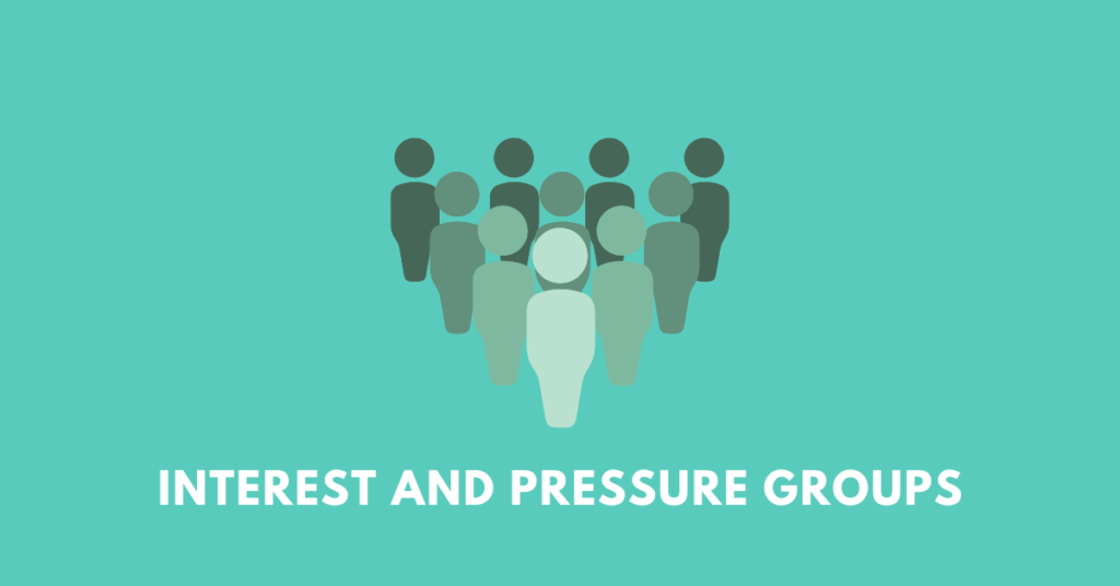 Interest and Pressure Groups nbse 12