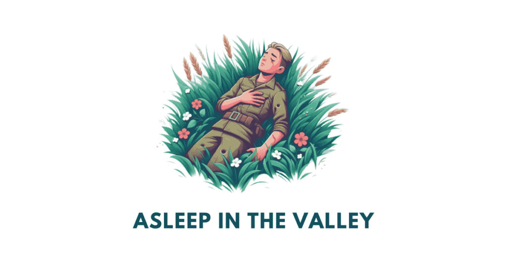 Asleep In The Valley WBCHSE class 12