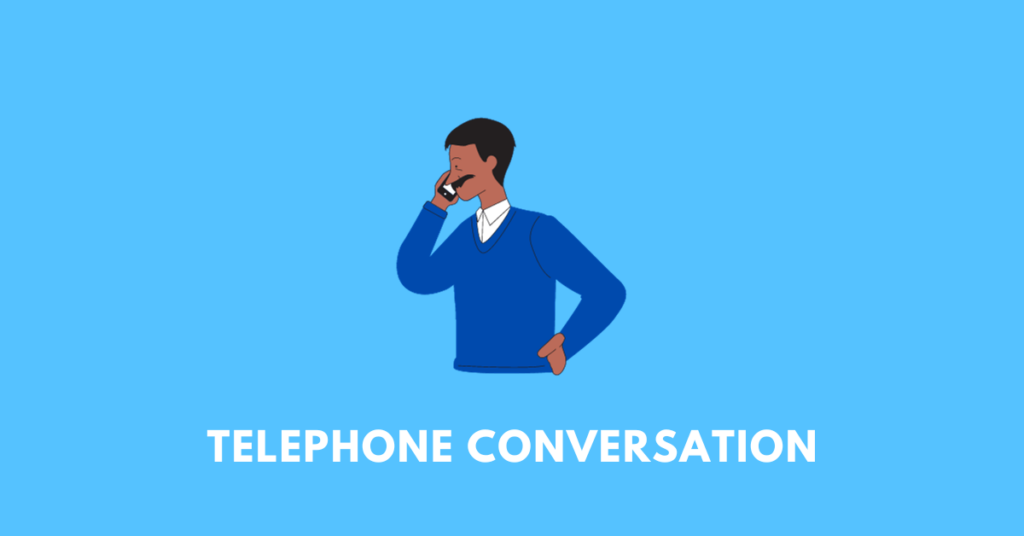 Telephone Conversation isc class 12