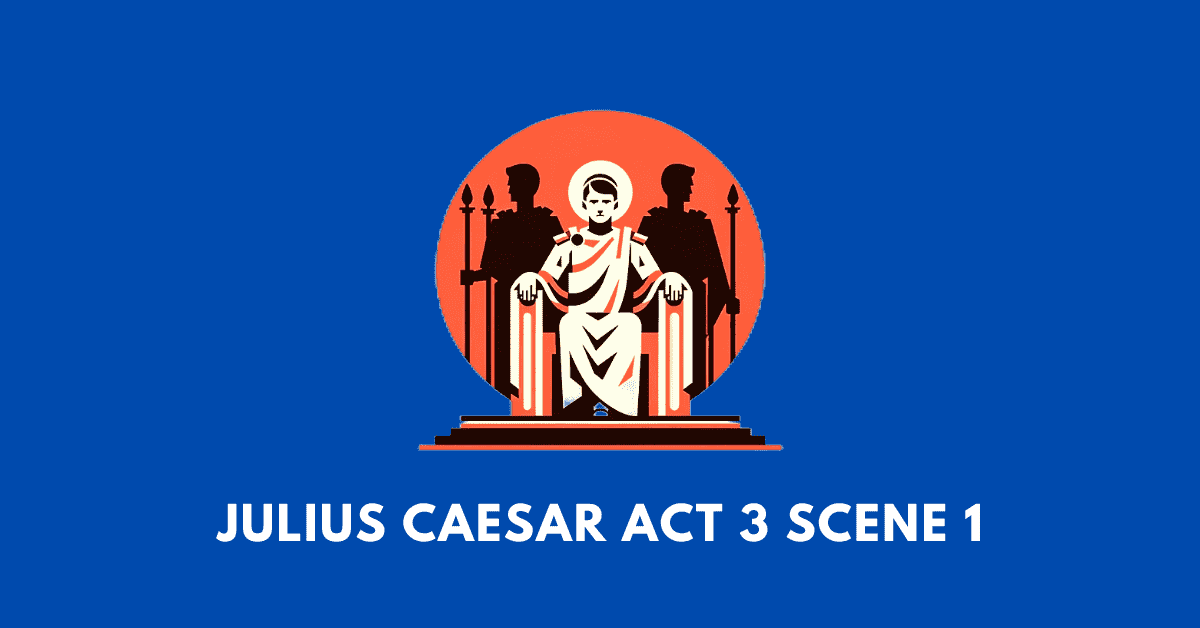 julius caesar act 3 scene 1