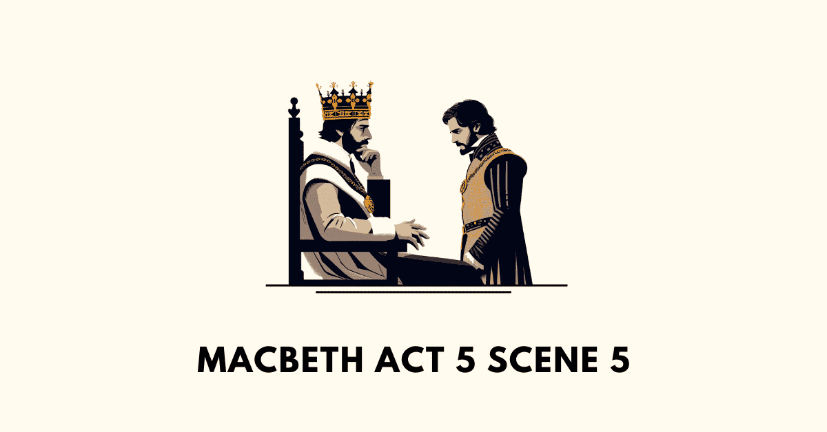 Macbeth Act 5 Scene 5....