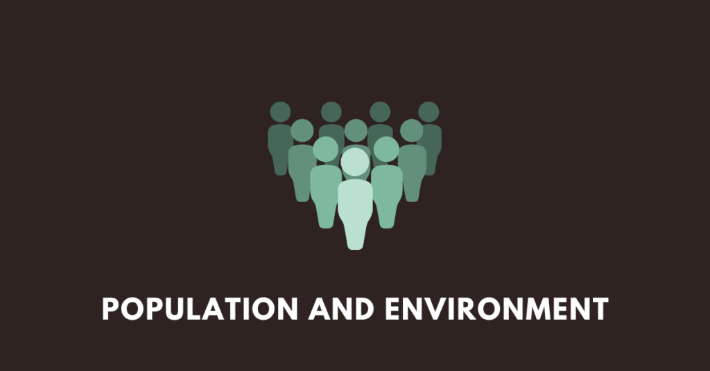 Population and Environment nbse