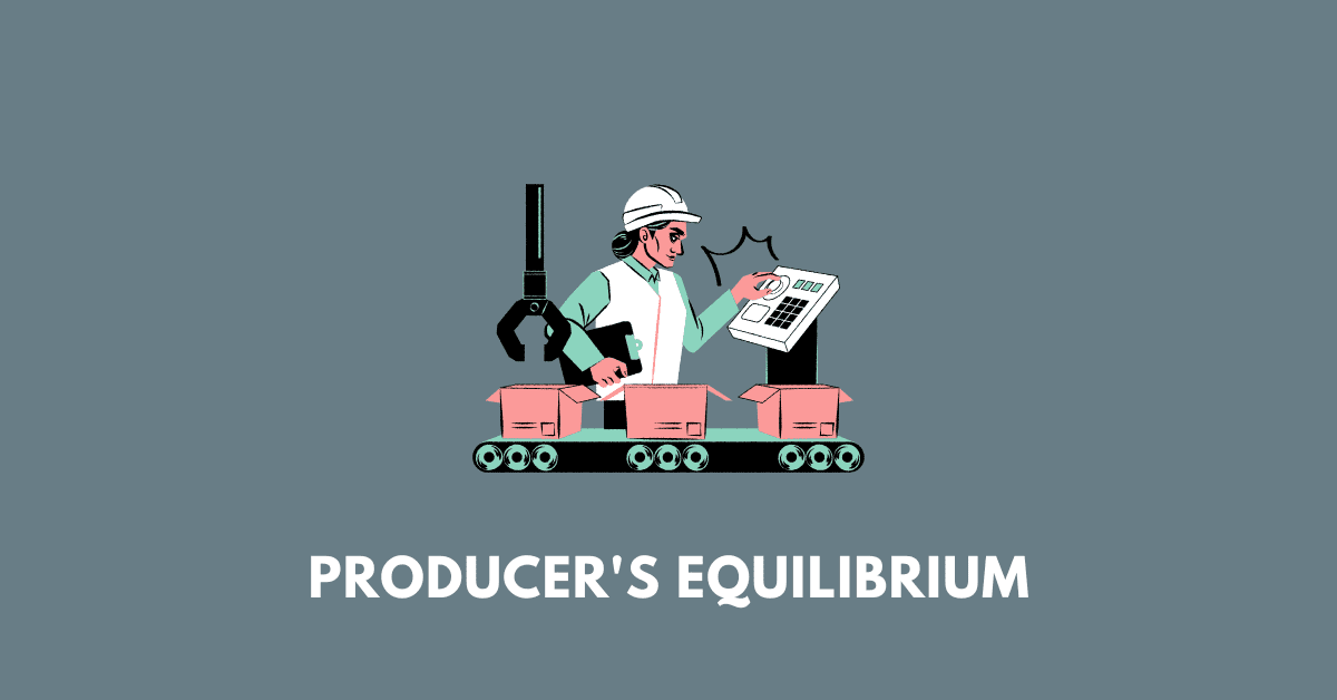 Producer's Equilibrium ahsec class 11