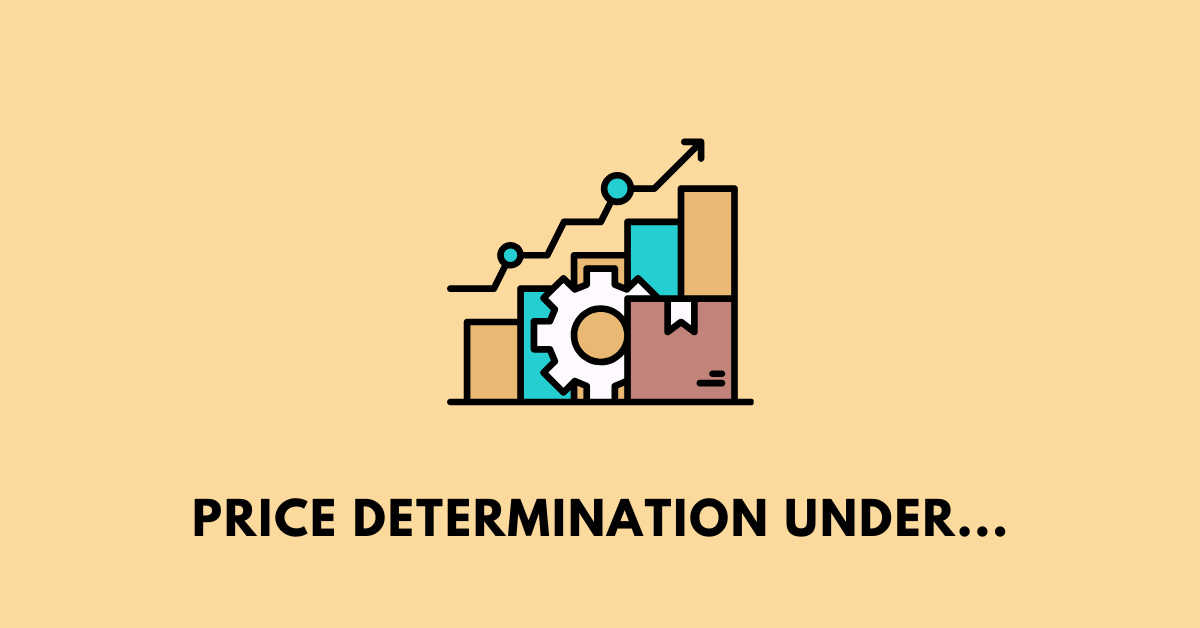 Price Determination Under Perféct Competition AHSEC