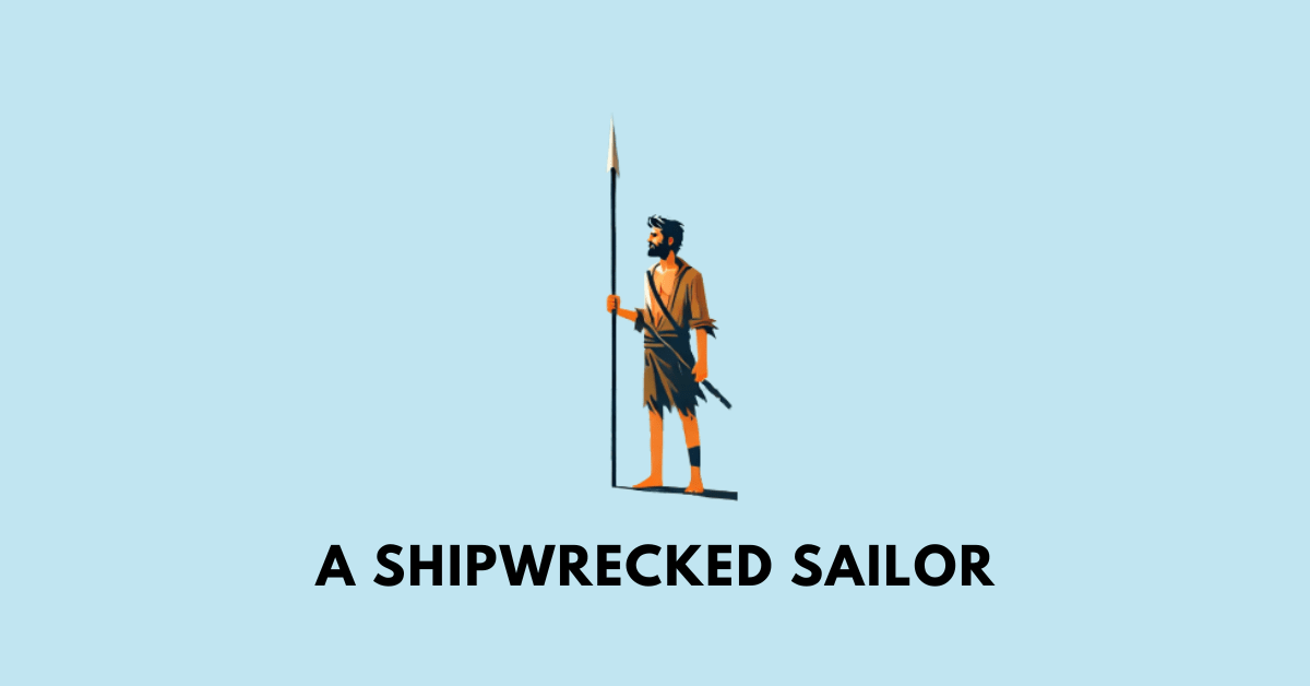 A Shipwrecked Sailor wbbse