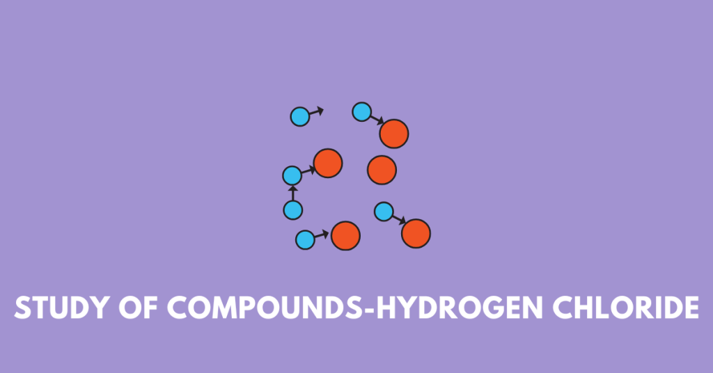 Study of Compounds-Hydrogen Chloride